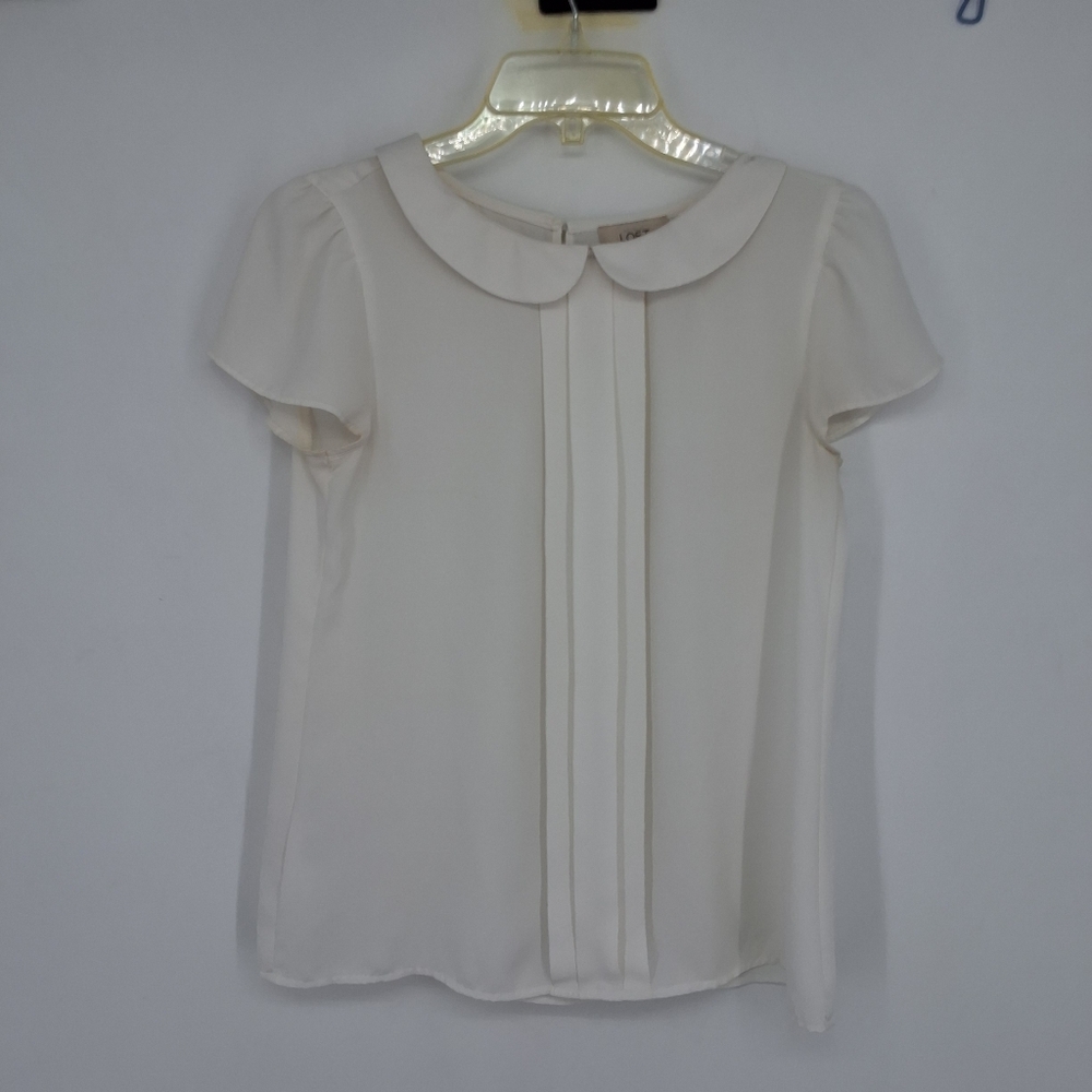 LOFT XS Elegant Cream Blouse
